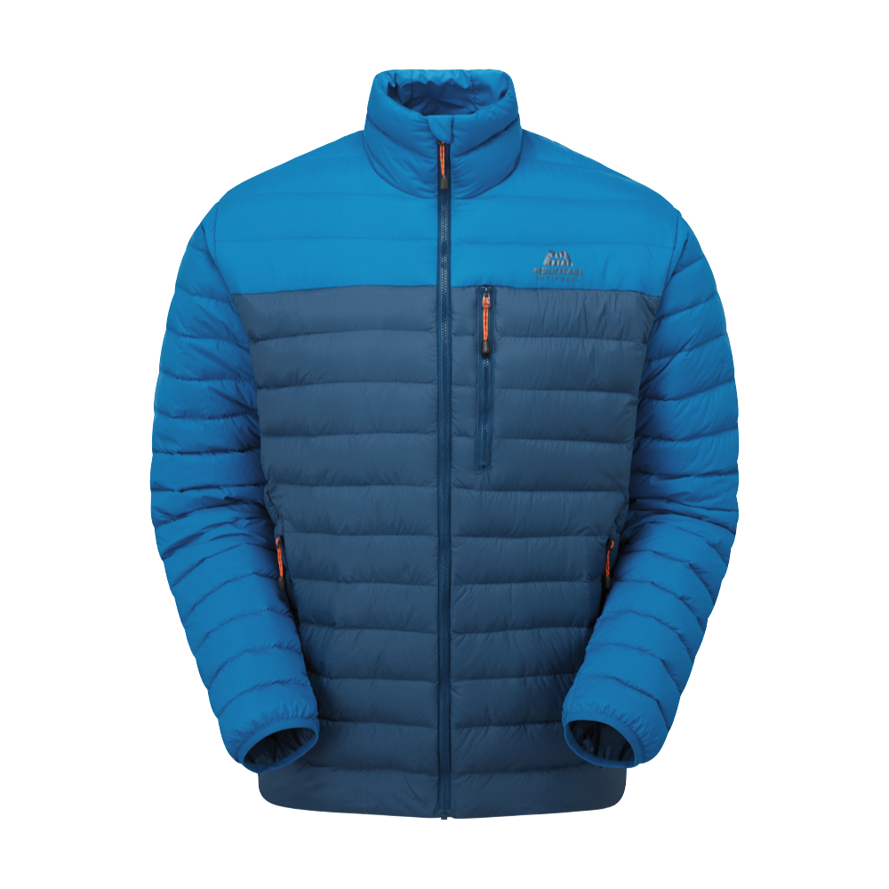 Mountain Equipment pánská péřová bunda Earthrise Jacket Barva: Majolica/Mykonos, Velikost: XL