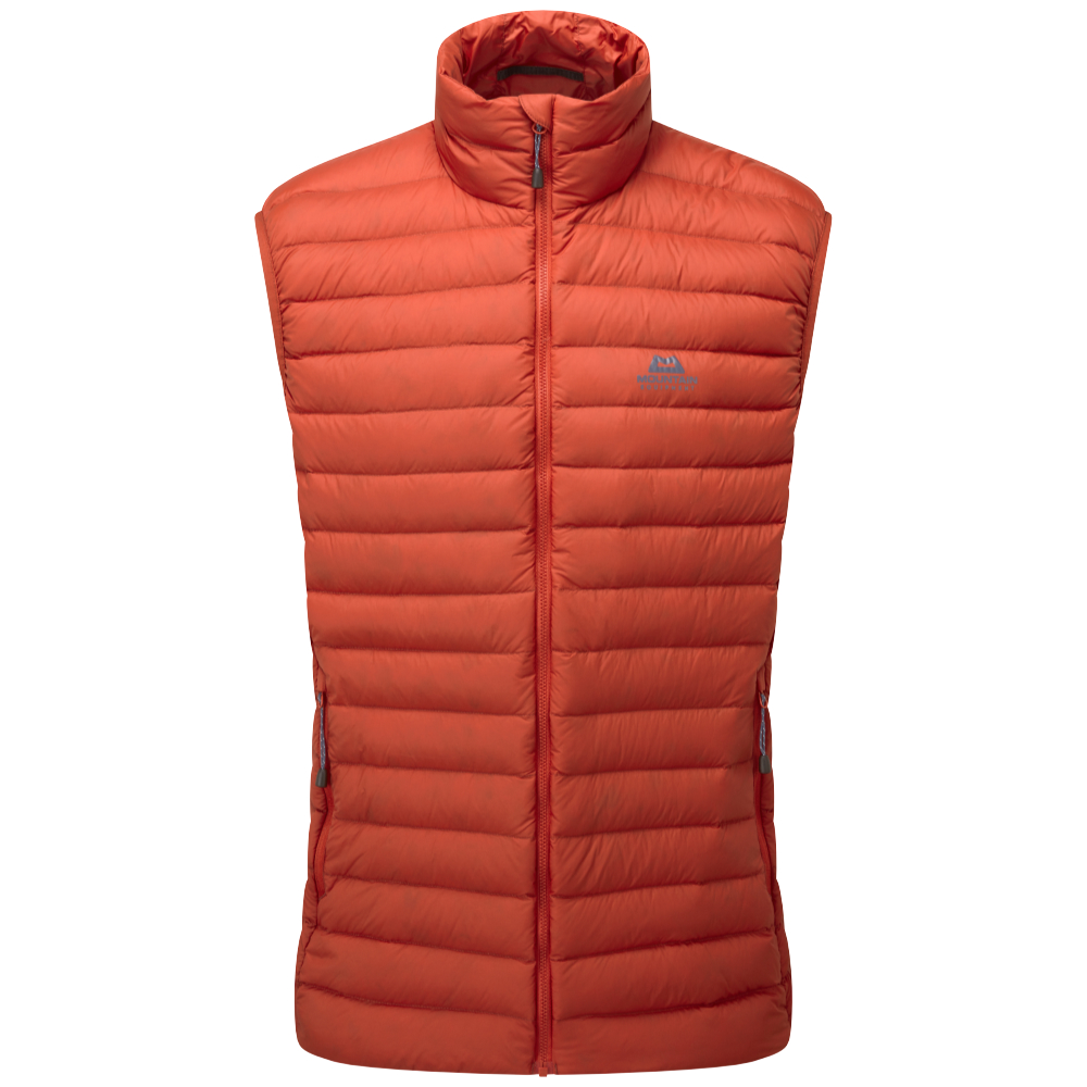 Mountain equipment pánská péřová vesta Earthrise Mens Vest Barva: Red Rock, Velikost: XL