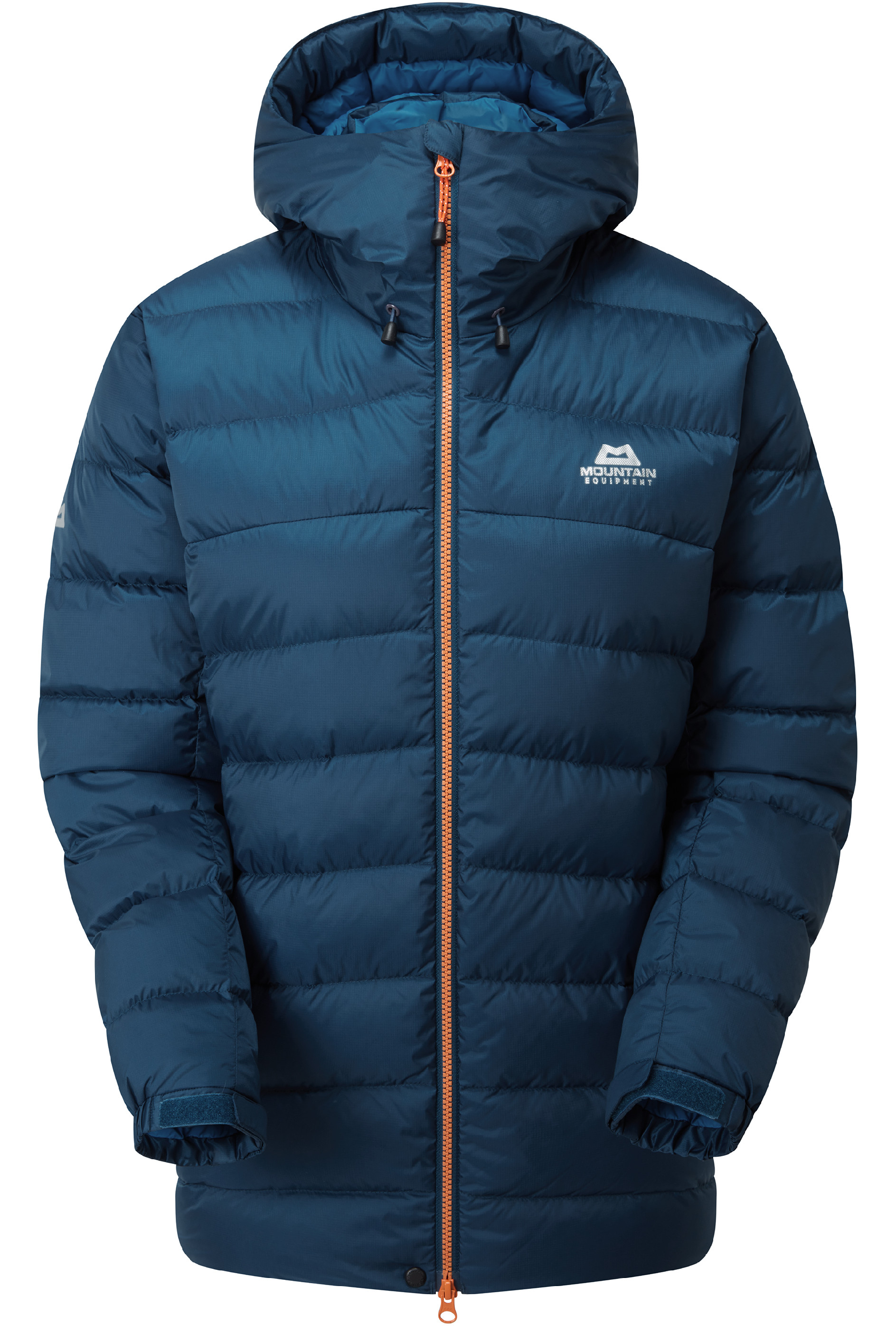 Mountain Equipment dámská péřová bunda Senja Wmns Jacket Barva: Majolica Blue, Velikost: 10/S