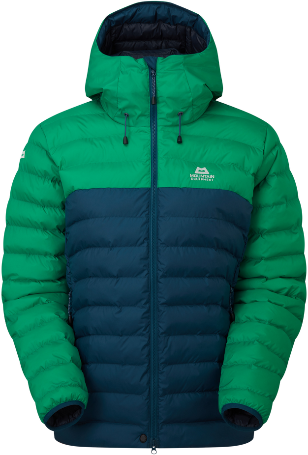 Mountain Equipment dámská zateplovací bunda Superflux wmns Jacket Barva: Majolica/DeepGreen, Velikost: 8/XS