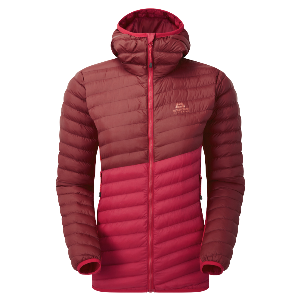 Mountain Equipment Particle Hooded Jacket Women'S Barva: Capsicum/TibetanRed, Velikost: 16/XL