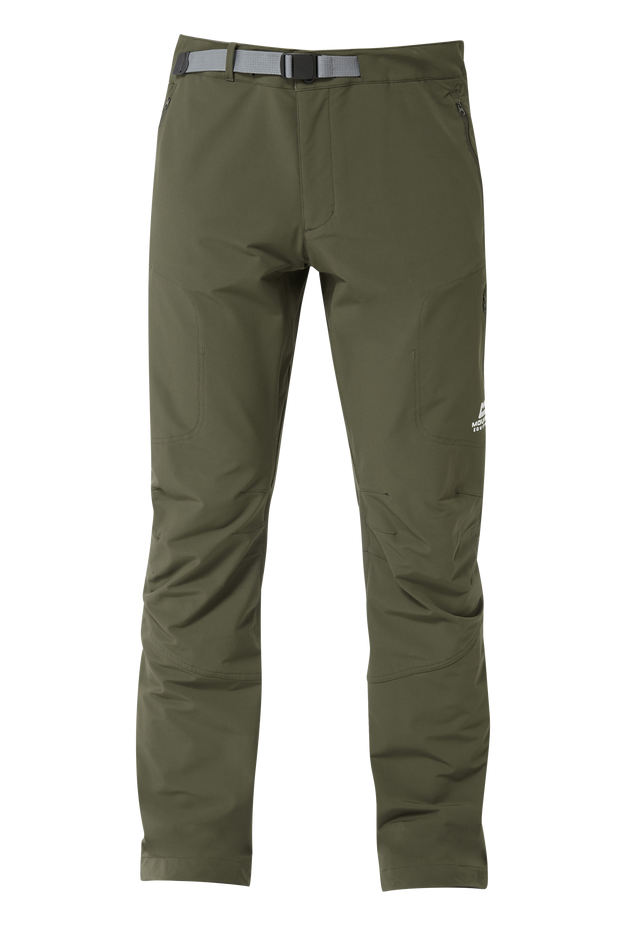 Mountain equipment pánské softshellové kalhoty Ibex Mountain Mens Pant - běžná délka Barva: Anvil Grey, Velikost: 30/S