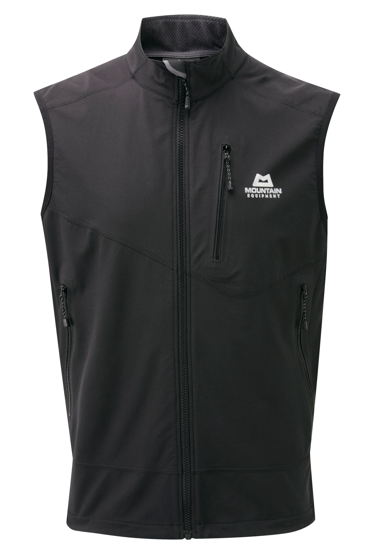 Mountain Equipment pánská softshellová vesta Frontier Vest Barva: black, Velikost: XL