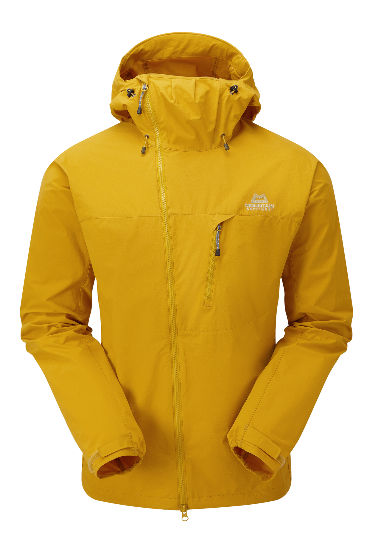 Mountain equipment pánská softshellová bunda Squall Hooded Mens Jacket Barva: Acid, Velikost: XL