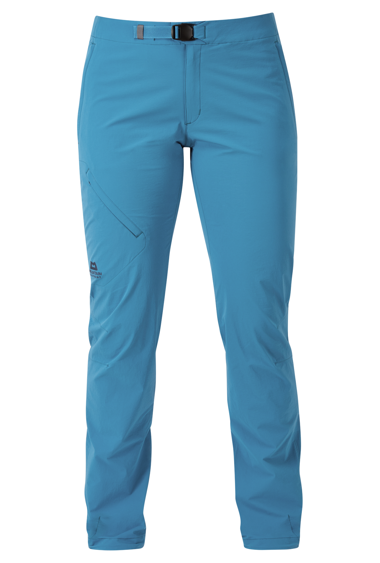 Mountain Equipment dámské softshellové kalhoty Comici Wmns Pant - prodloužené Barva: Alto Blue, Velikost: 10/S