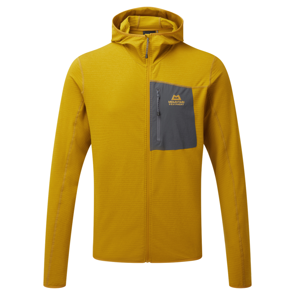 Mountain equipment pánská mikina Lumiko Hooded Mens Jacket Barva: Acid/Ombre, Velikost: M