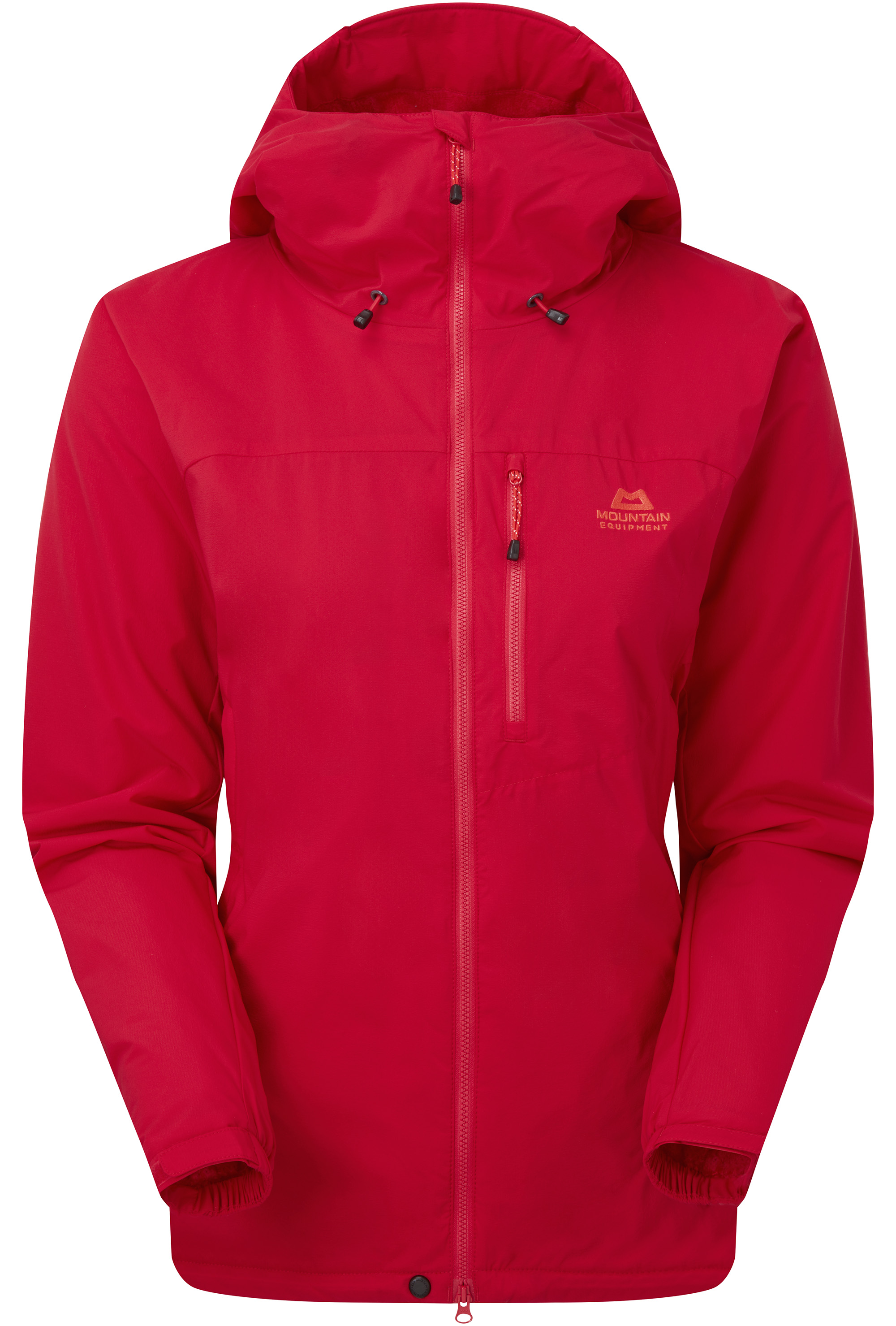 Mountain Equipment dámská větruodolná bunda Kinesis Wmns Jacket Barva: Capsicum Red, Velikost: 14/L