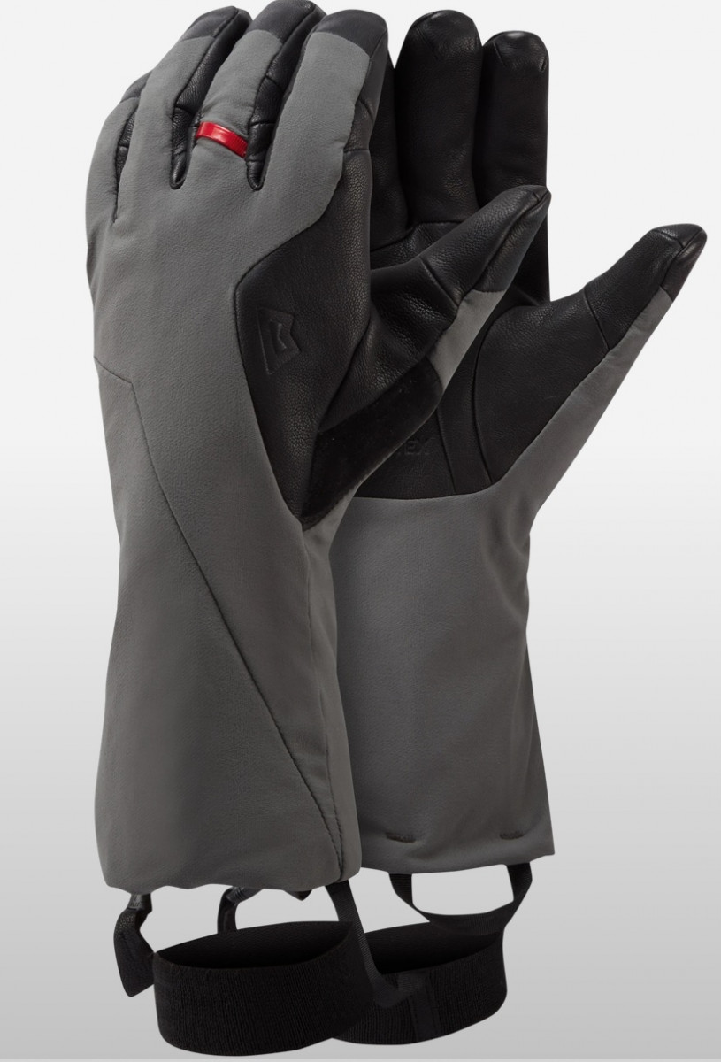 Mountain equipment rukavice Super Couloir Gauntlet Barva: Shadow/Black, Velikost: XL