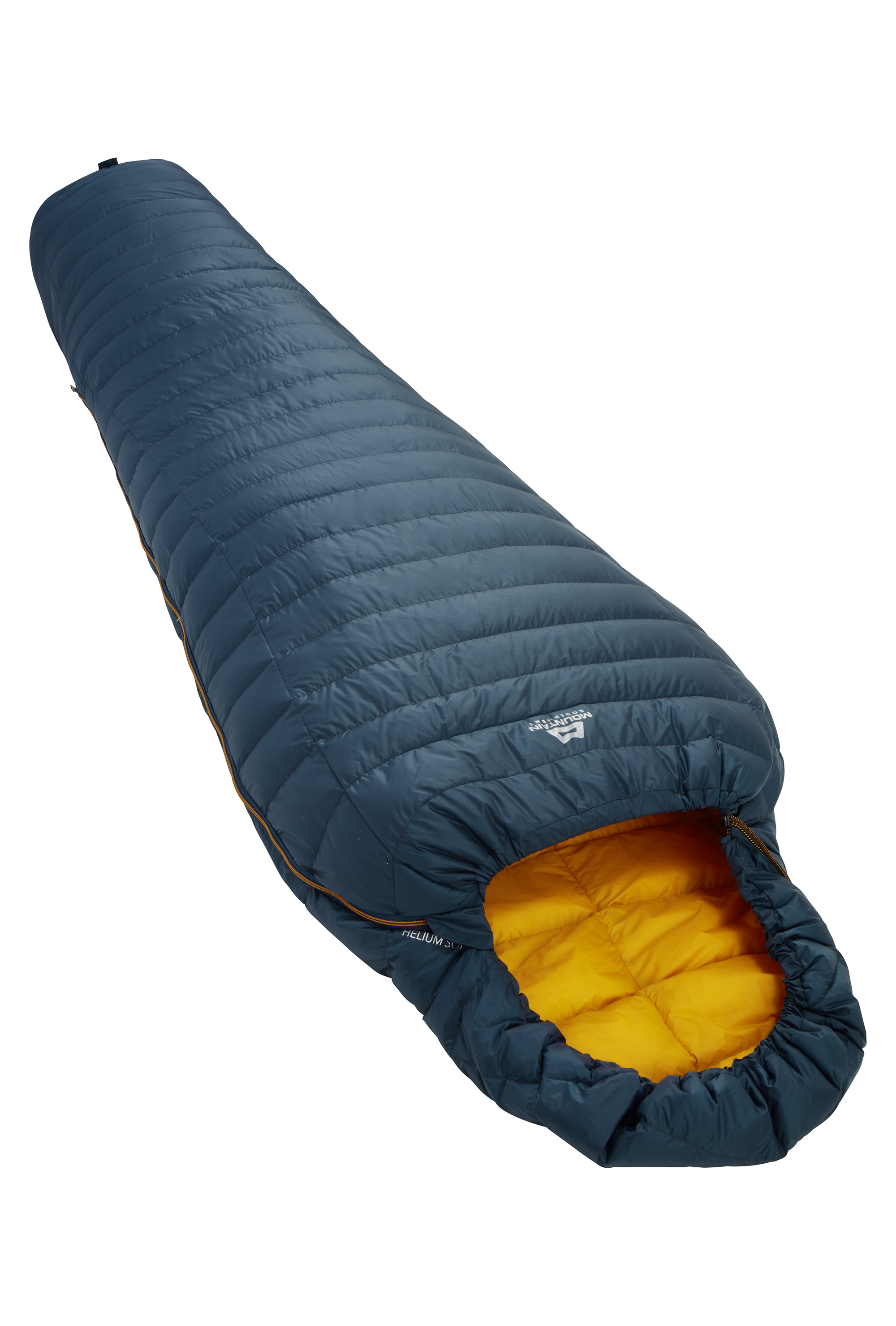 Mountain Equipment péřový spacák s DWR Helium Solo Regular Barva: Majolica Blue, Velikost: RZ