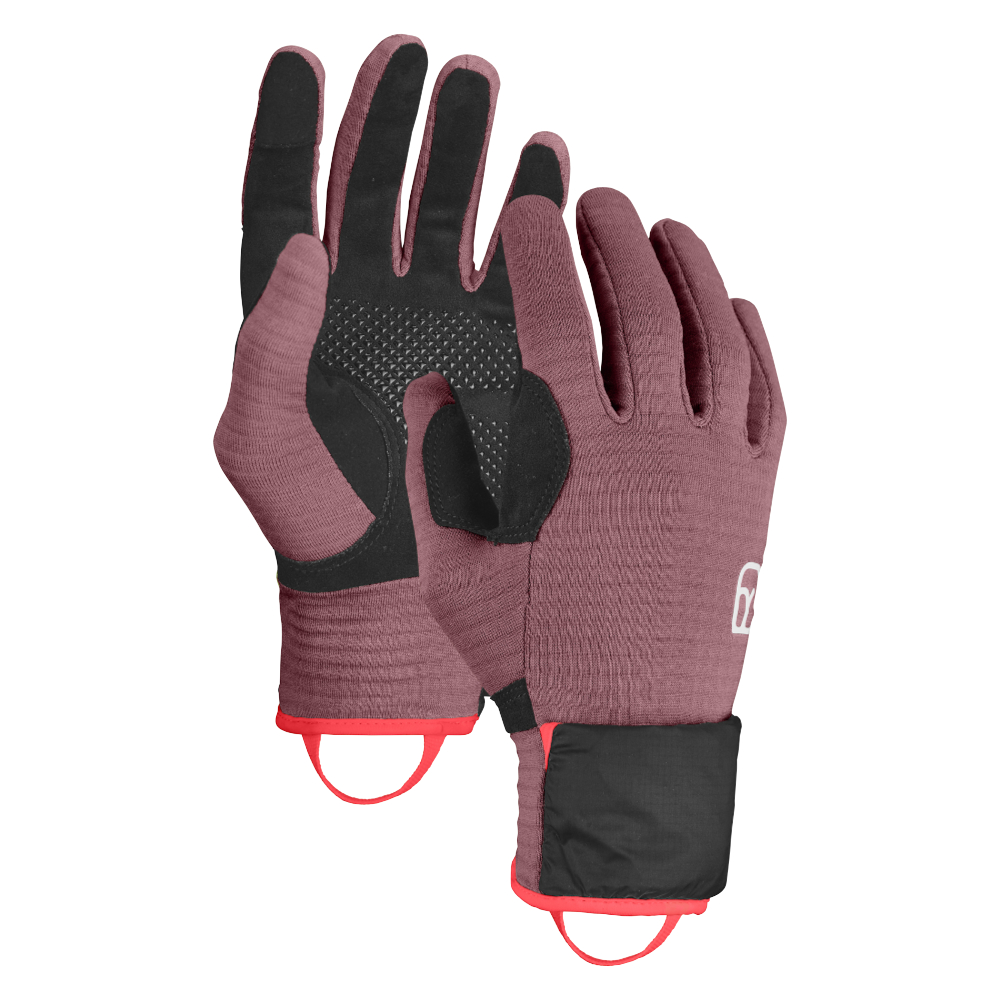 Ortovox dámské rukavice Fleece Grid Cover Glove W Barva: mountain rose, Velikost: L