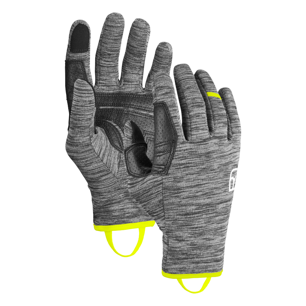 Ortovox rukavice Fleece Light Glove M Barva: black steel, Velikost: XL