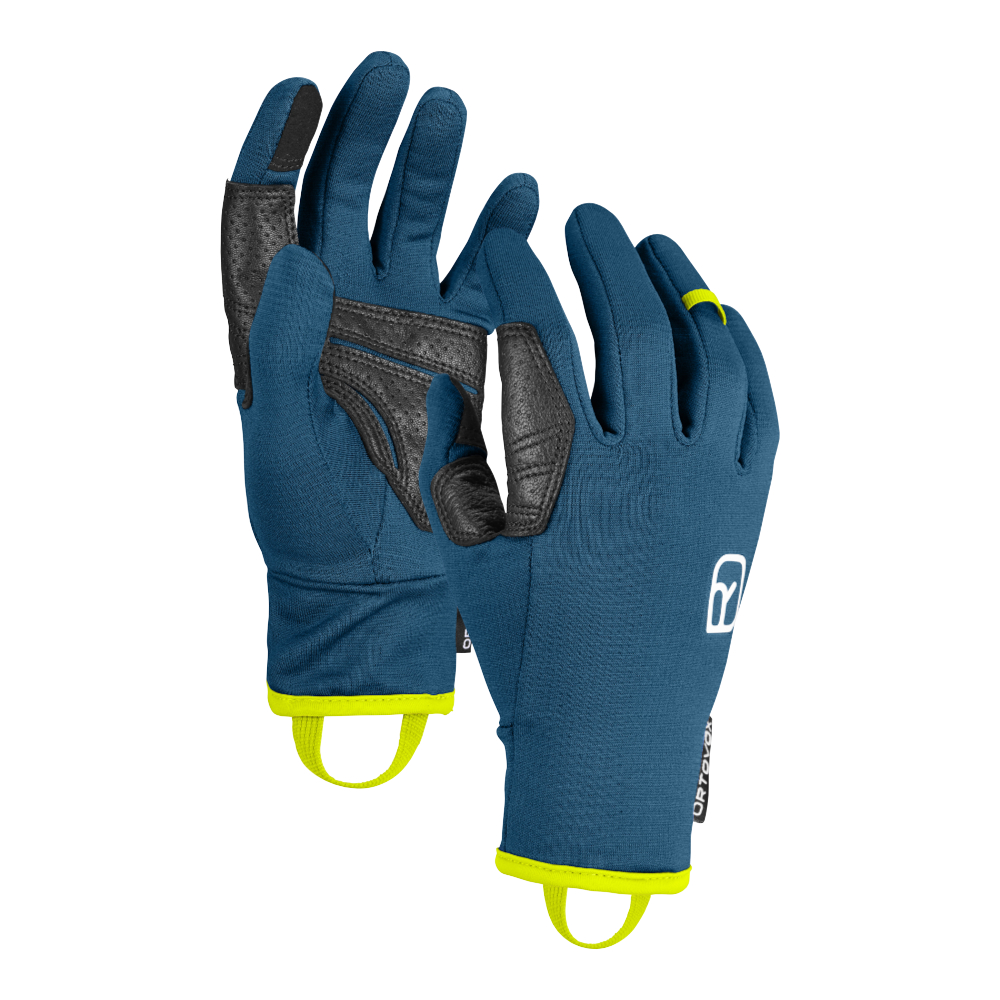 Ortovox rukavice Fleece Light Glove M Barva: petrol blue, Velikost: XXL