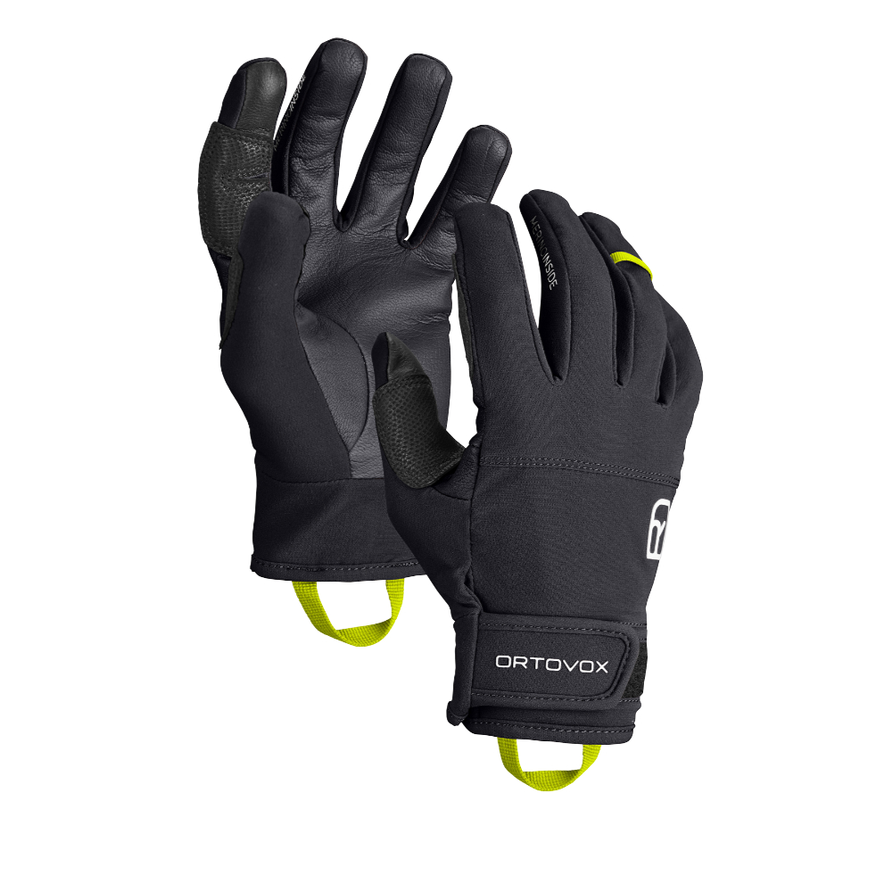 Ortovox rukavice Tour Light Glove M Barva: black raven, Velikost: S