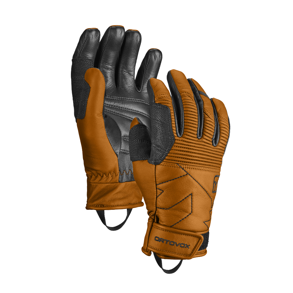 Ortovox rukavice Full Leather Glove Barva: sly fox, Velikost: M