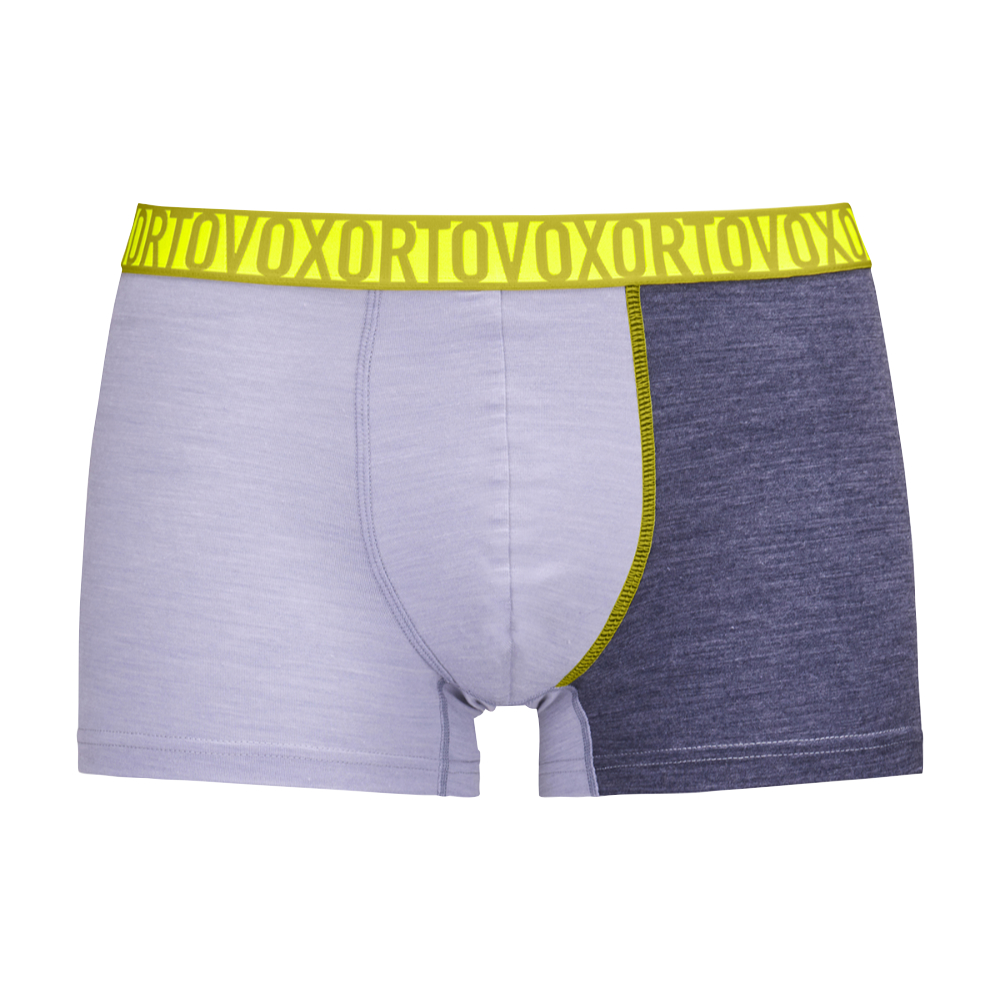 Ortovox pánské merino boxerky 150 Essential Trunks M Barva: grey blend, Velikost: M