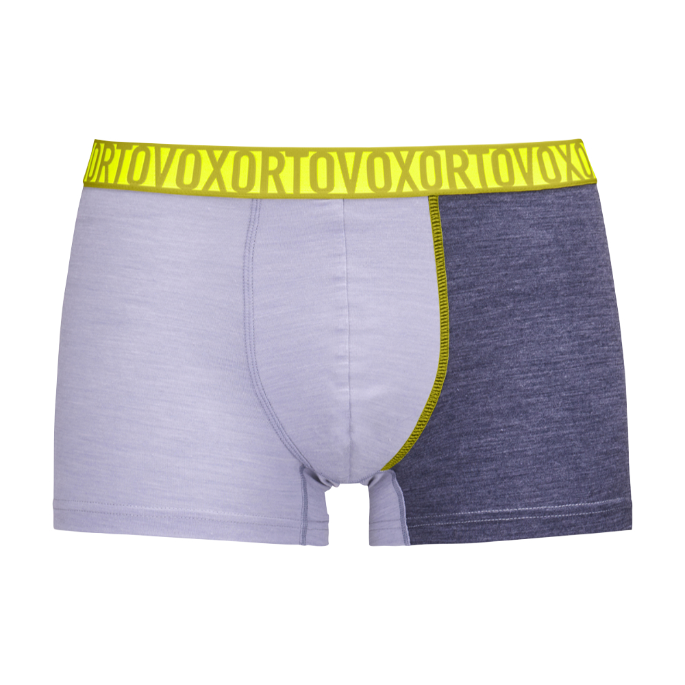 Ortovox pánské merino boxerky 150 Essential Trunks M Barva: grey blend, Velikost: S