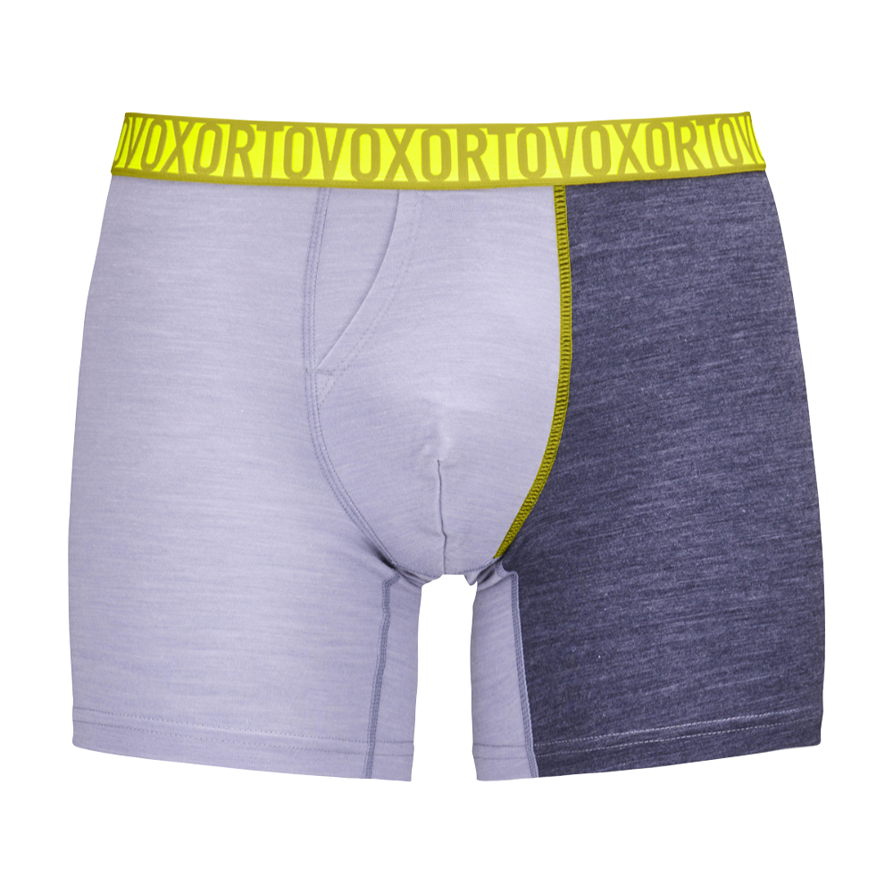 Ortovox pánské merino boxerky 150 Essential Boxer Briefs M Barva: grey blend, Velikost: M