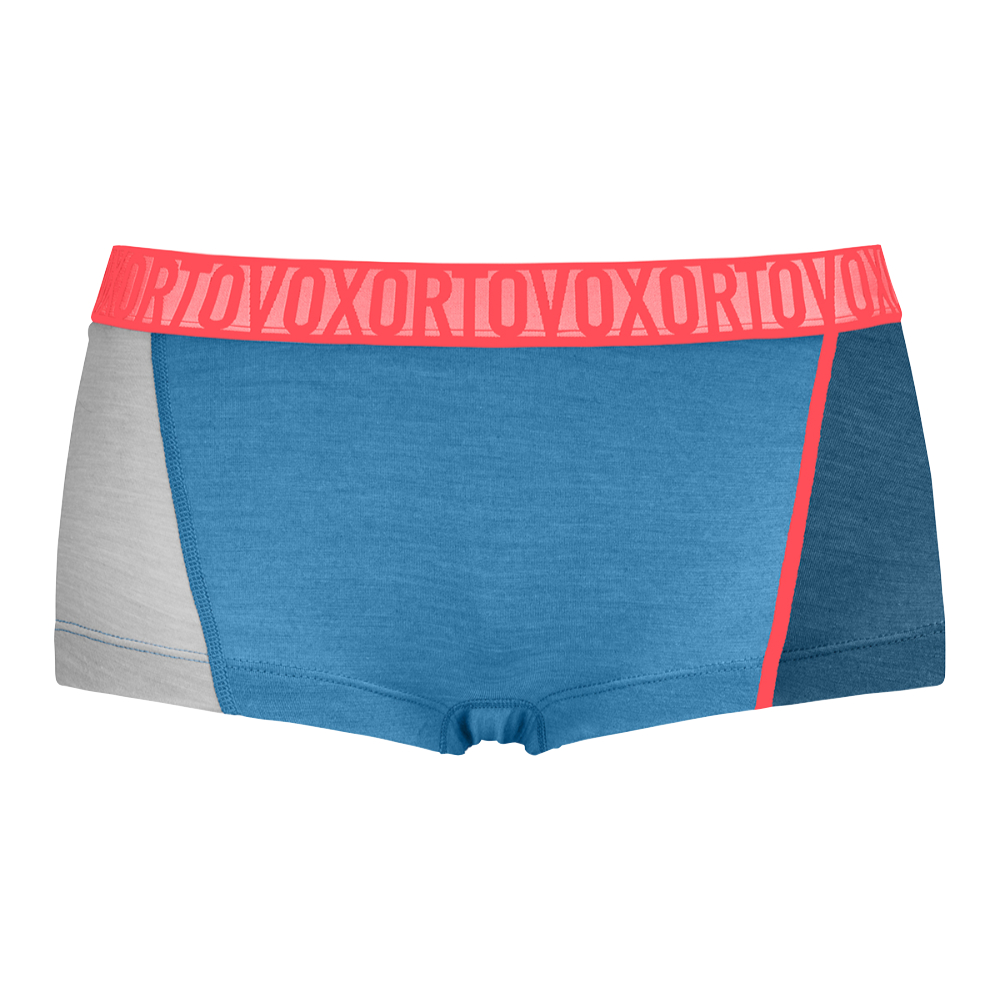 Ortovox dámské merino kalhotky 150 Essential Hot Pants W Barva: heritage blue, Velikost: XS