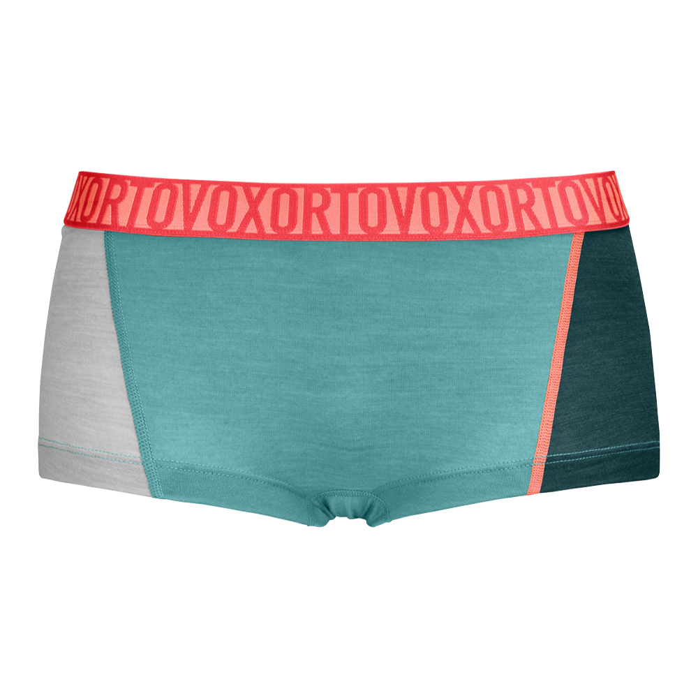 Ortovox dámské merino kalhotky 150 Essential Hot Pants W Barva: ice waterfall, Velikost: L
