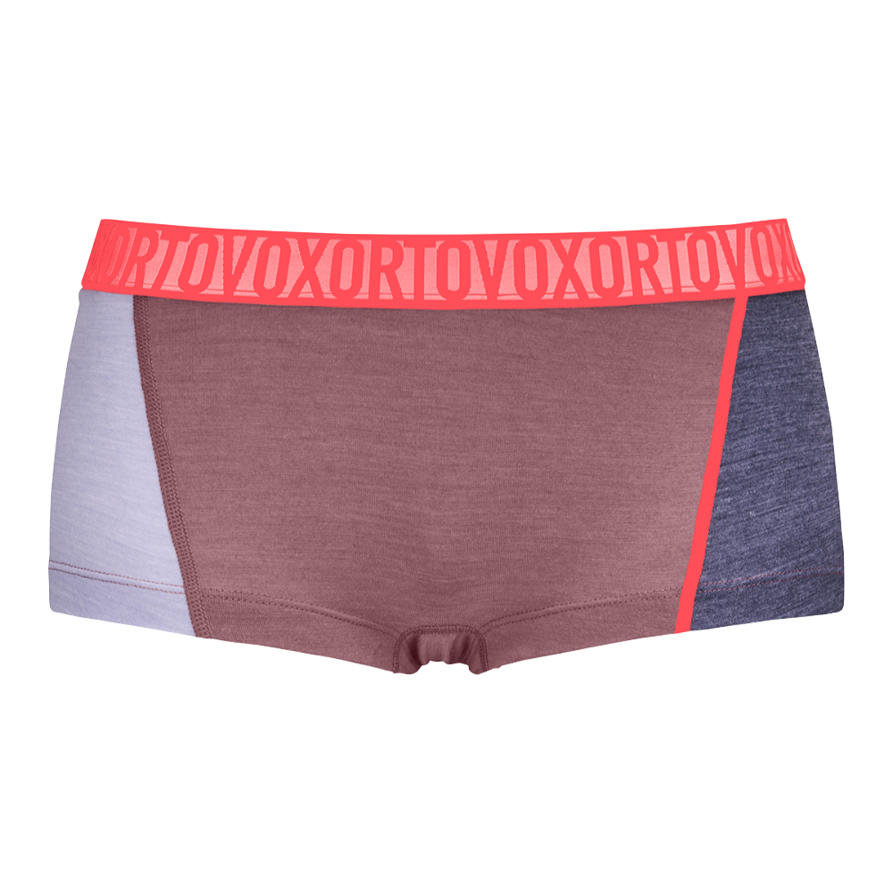 Ortovox dámské merino kalhotky 150 Essential Hot Pants W Barva: mountain rose, Velikost: XS