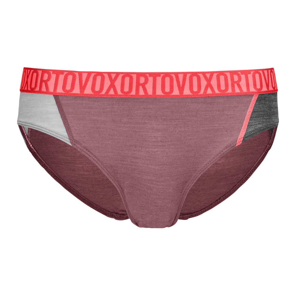 Ortovox dámské merino kalhotky 150 Essential Bikini W Barva: mountain rose, Velikost: XS