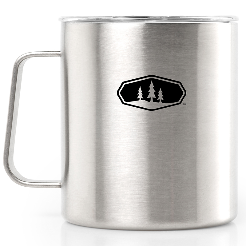 GSI Outdoors hrneček Glacier Stainless Camp Cup 444ml Barva: brushed