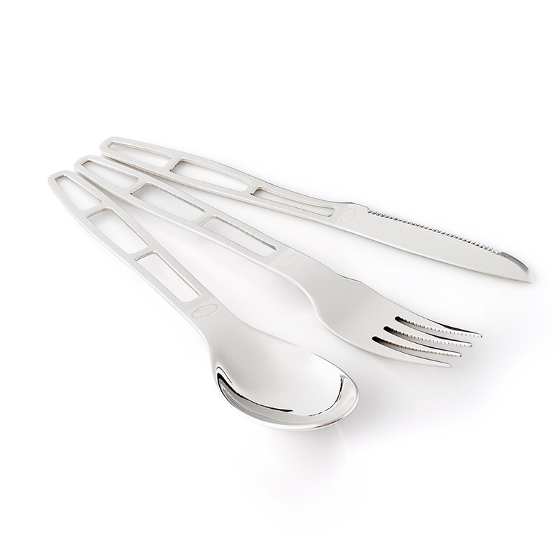 GSI Outdoors příborový set Stainless 3 pc. Cutlery Set 160mm