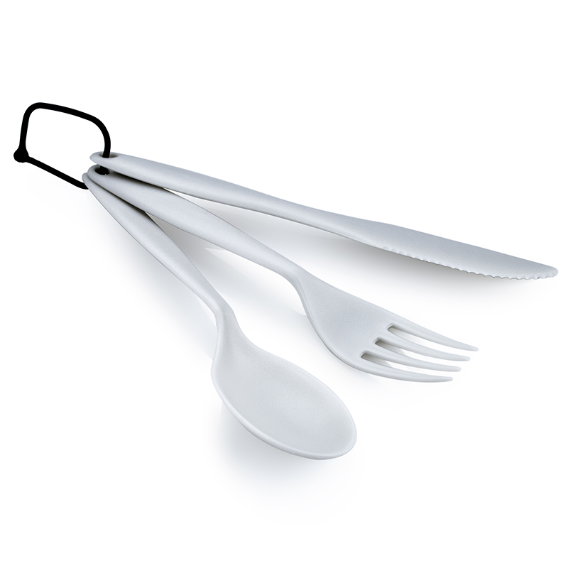 GSI Outdoors příborový set Tekk Cutlery Set Barva: eggshell