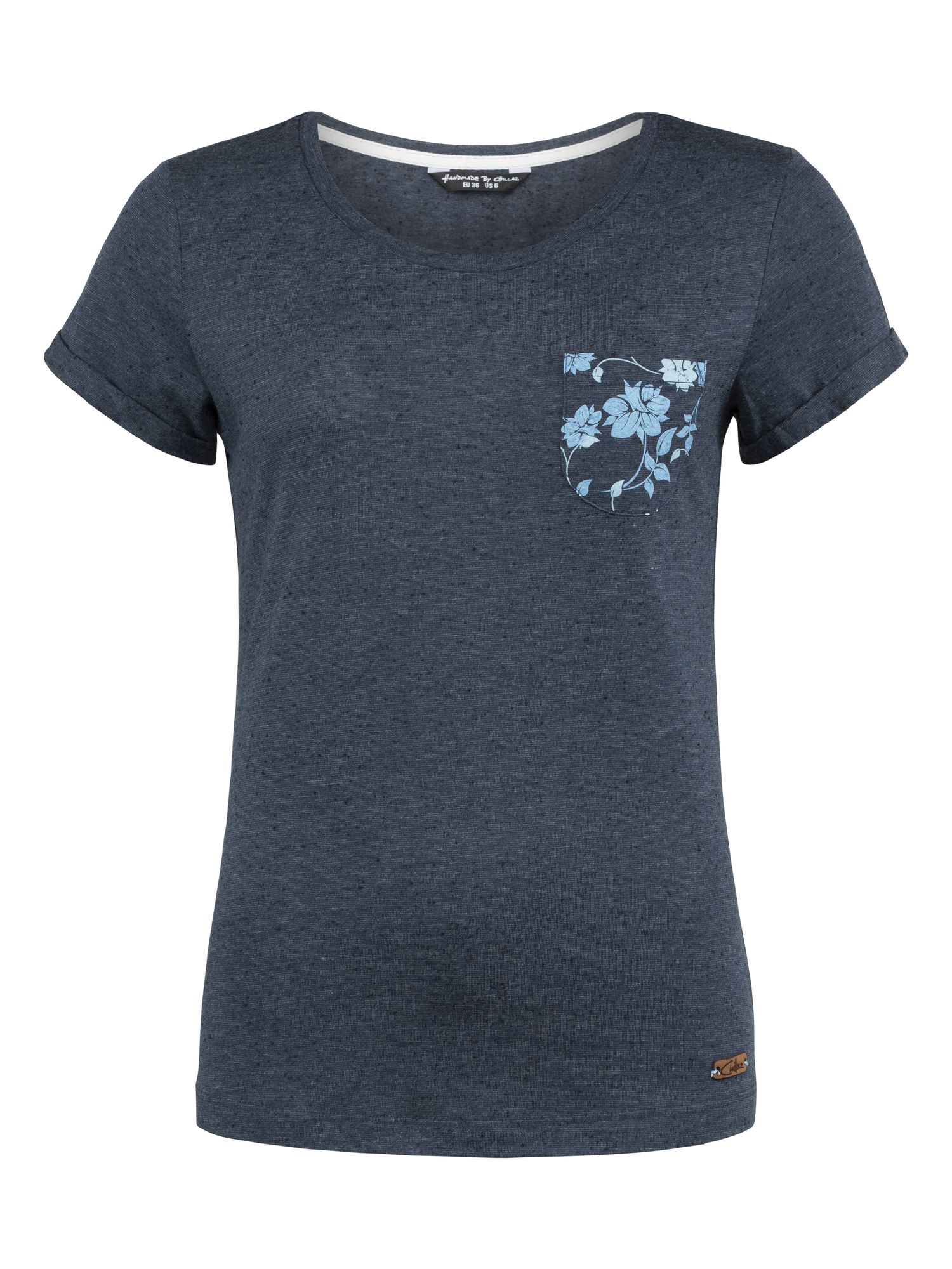 Chillaz dámské tričko Istrien Barva: Dark blue melange, Velikost: 34