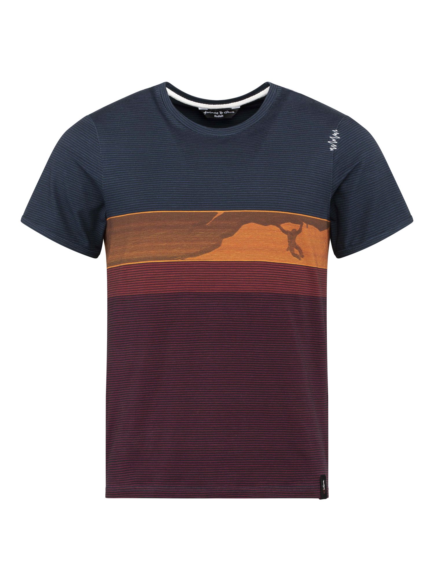 Chillaz pánské tričko Kamu Climbing Barva: multicolor red, Velikost: XL