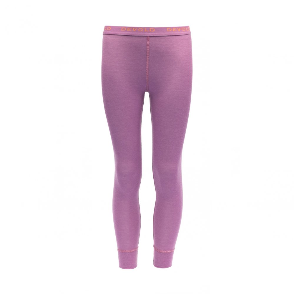 Devold dětské vlněné spodky Breeze Kid Long Johns Barva: Iris, Velikost: 6