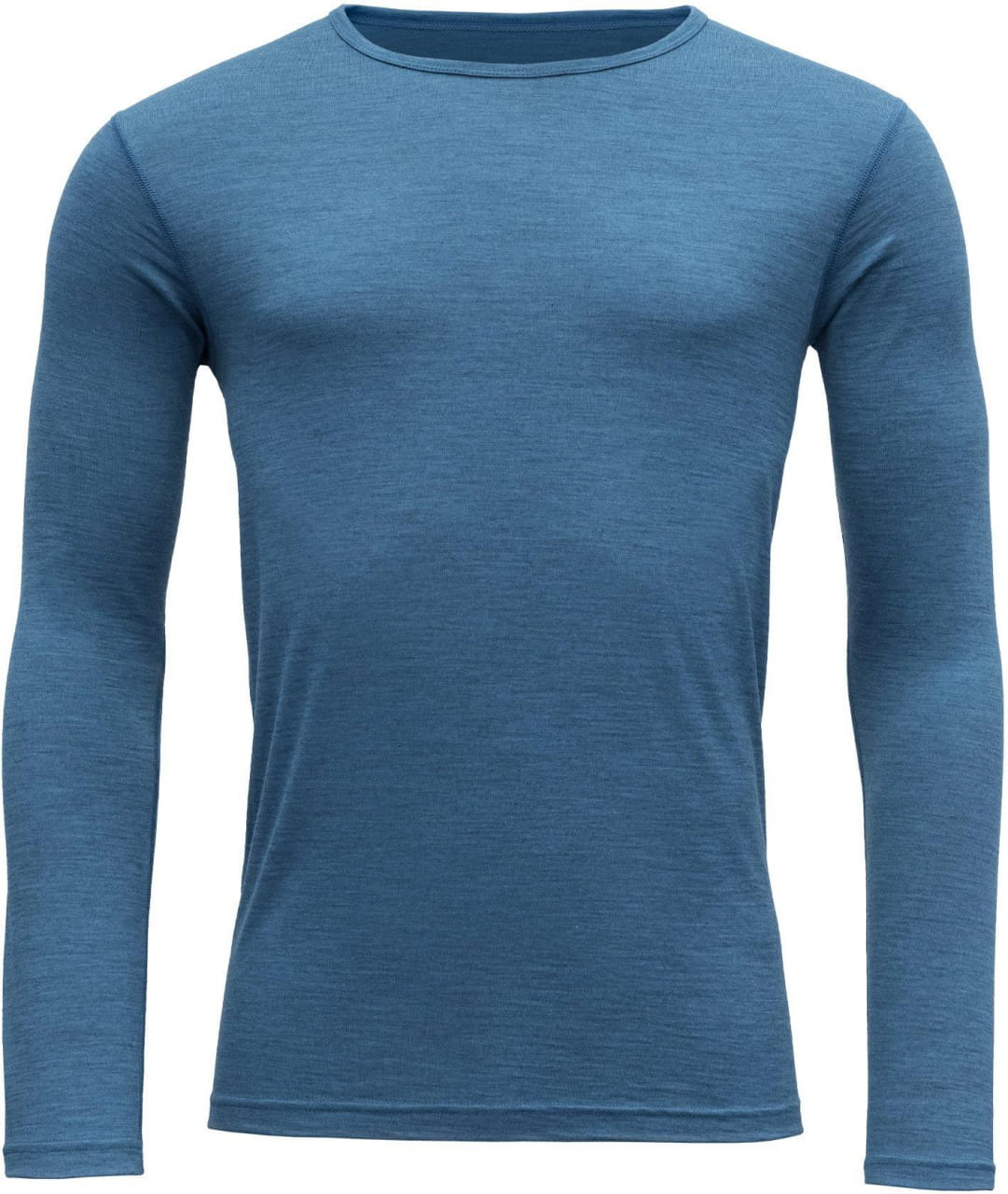 Devold pánské vlněné triko Breeze Man Shirt Barva: blue melange, Velikost: S