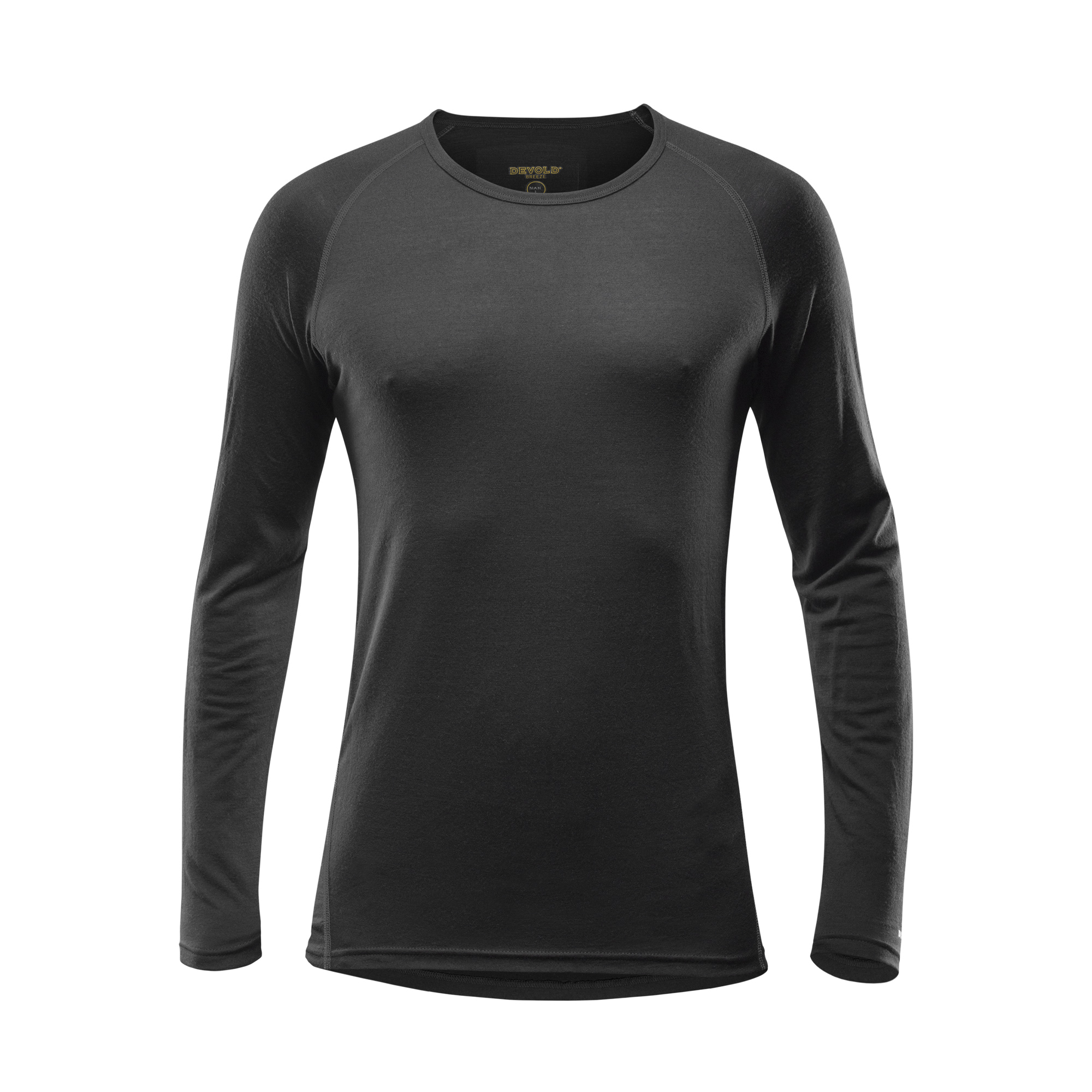 Devold pánské vlněné triko Breeze Man Shirt Barva: black, Velikost: XL