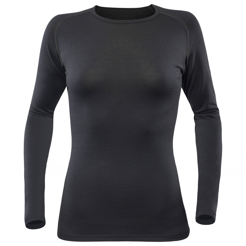 Devold dámské vlněné triko Breeze Woman Shirt Barva: black, Velikost: XL