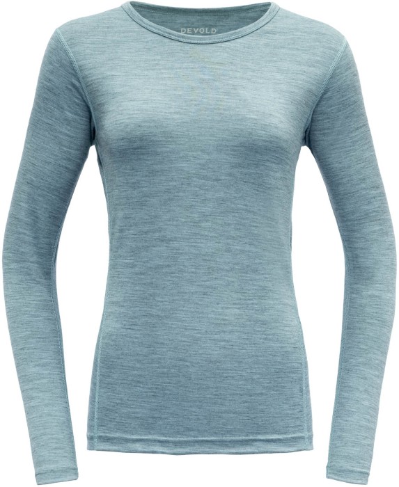 Devold dámské vlněné triko Breeze Woman Shirt Barva: CAMEO MELANGE, Velikost: XL