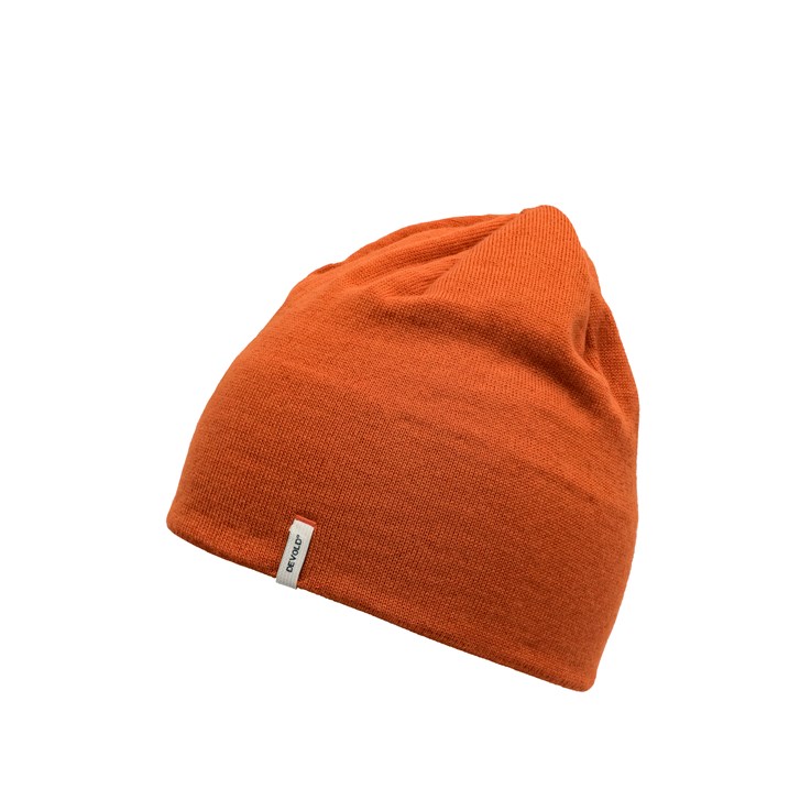 Devold čepice Friends Merino Beanie Barva: Flame, Velikost: 58