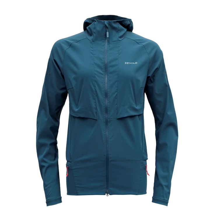 Devold dámská běžecká bunda Running Merino Jacket Barva: FLOOD, Velikost: XS