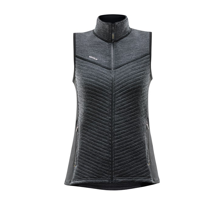 Devold dámská vesta Tinden Spacer Merino Vest Barva: anthracite, Velikost: XS