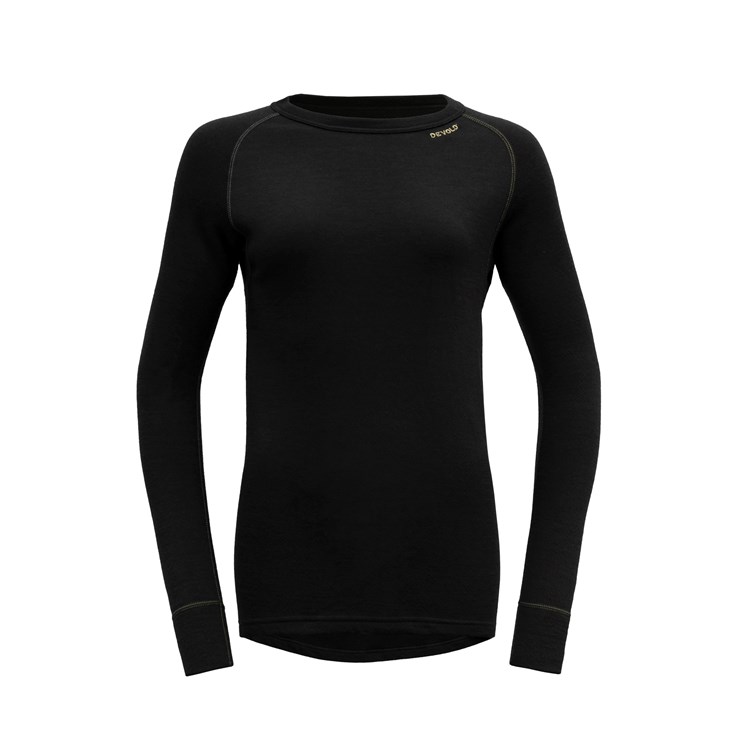 Devold dámské triko s dlouhým rukávem Expedition Merino 235 Shirt Barva: black, Velikost: M