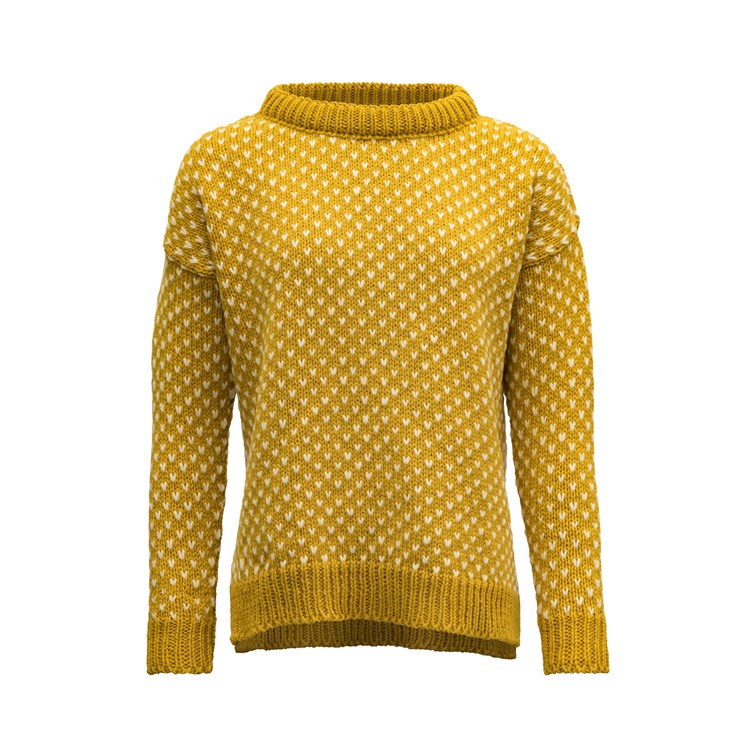 Devold dámský vlněný svetr Nordsjo Wool Sweater Barva: ARROWWOOD, Velikost: L