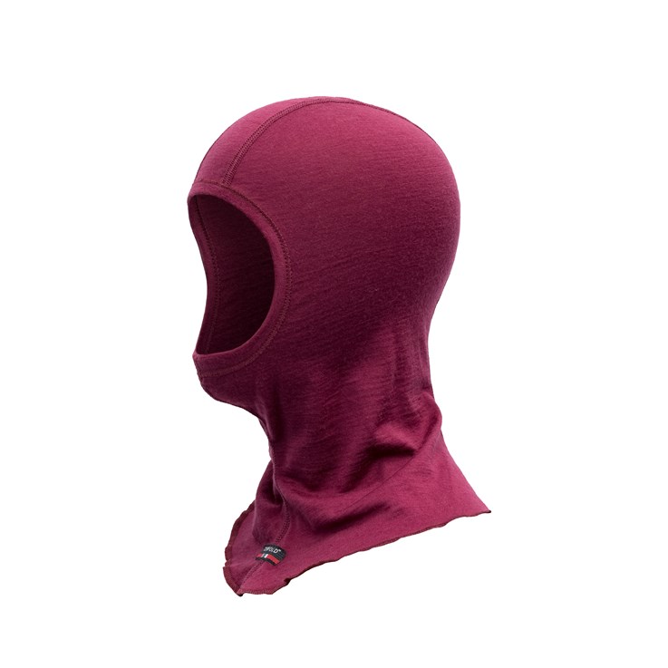 Devold dětská kukla Breeze Merino Balaclava Kid Barva: beetroot, Velikost: S