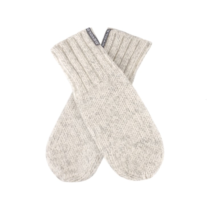 Devold vlněné palčáky Nansen Wool Mitten Barva: Grey melange, Velikost: L