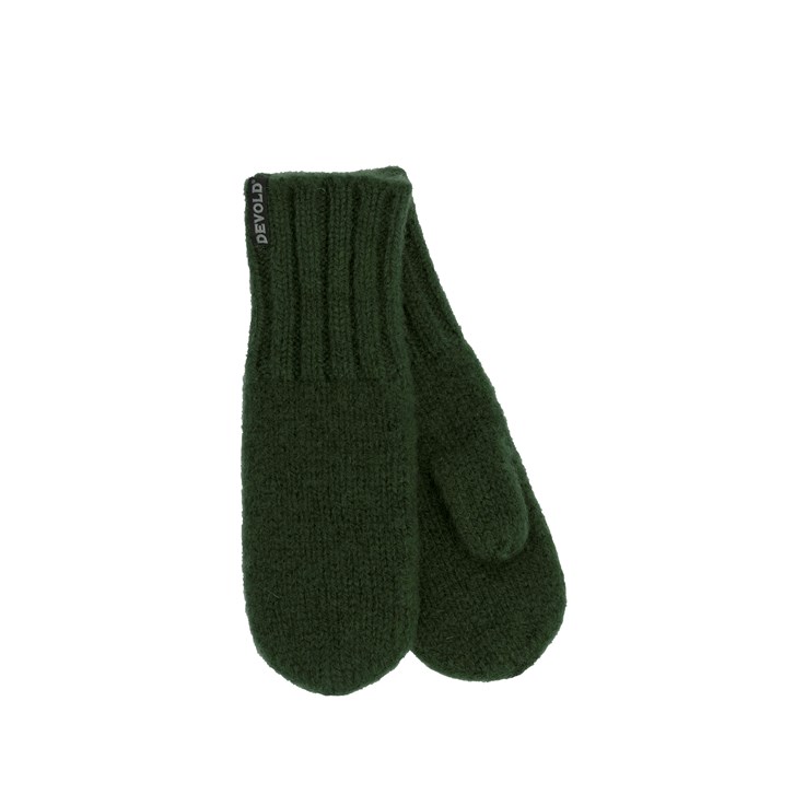 Devold vlněné palčáky Nansen Wool Mitten Barva: forest, Velikost: M