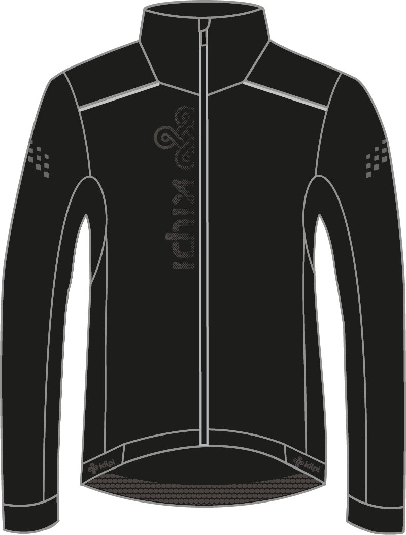 Kilpi pánský cyklistický dres Campos-M Barva: černá, Velikost: M