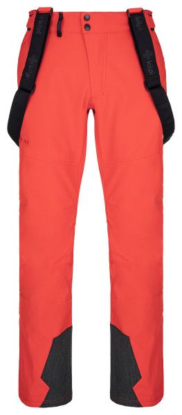 Kilpi pánské softshellové lyžařské kalhoty Rhea-M Barva: červená, Velikost: XL