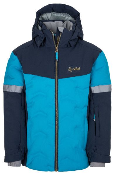 Kilpi chlapecká lyžařská bunda Teddy-Jb Barva: Modrá, Velikost: 110