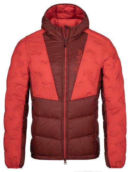Kilpi pánská zateplená bunda Tevery-M Barva: červená, Velikost: XL