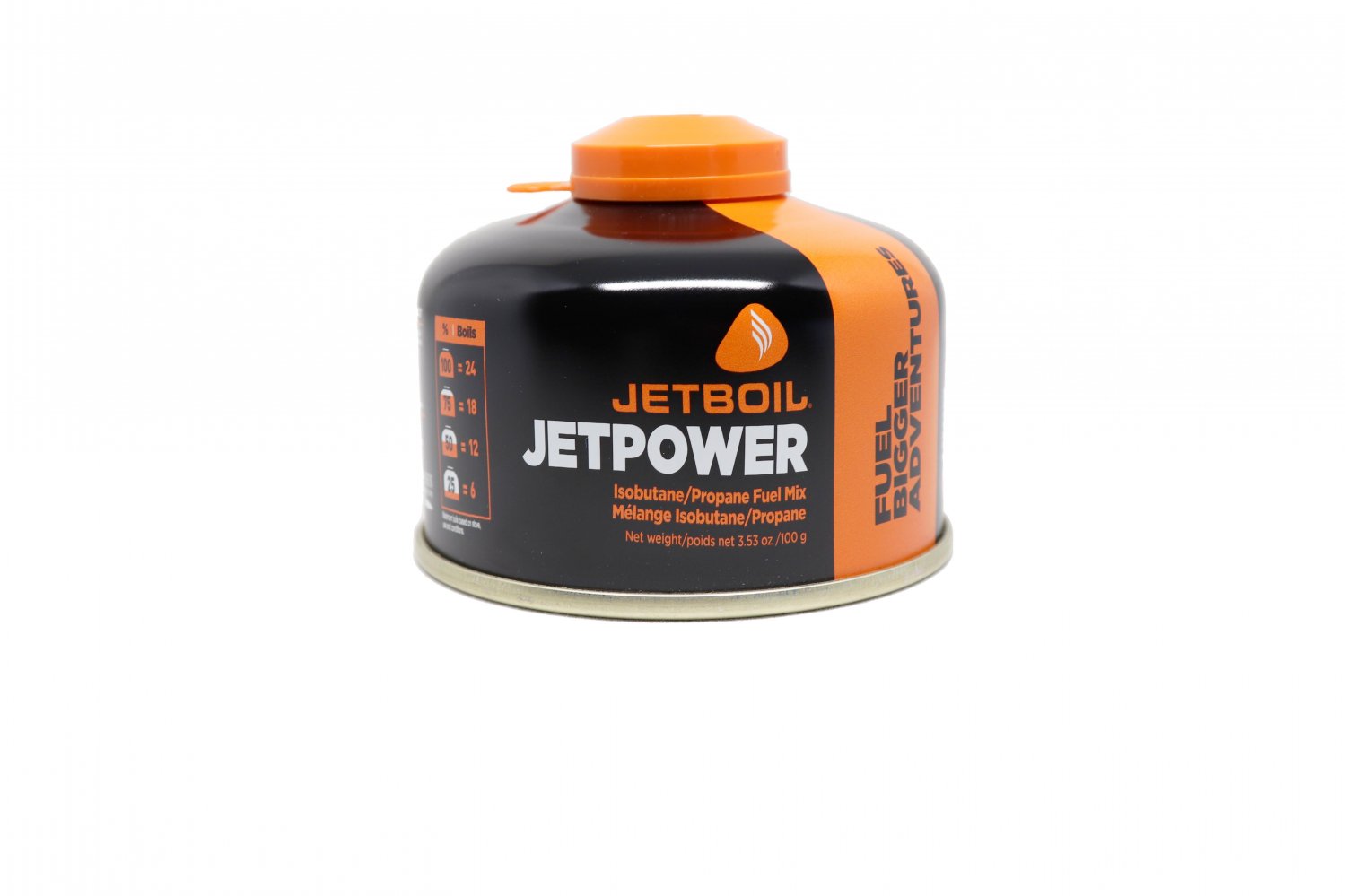 Jetboil plynová kartuše 100g