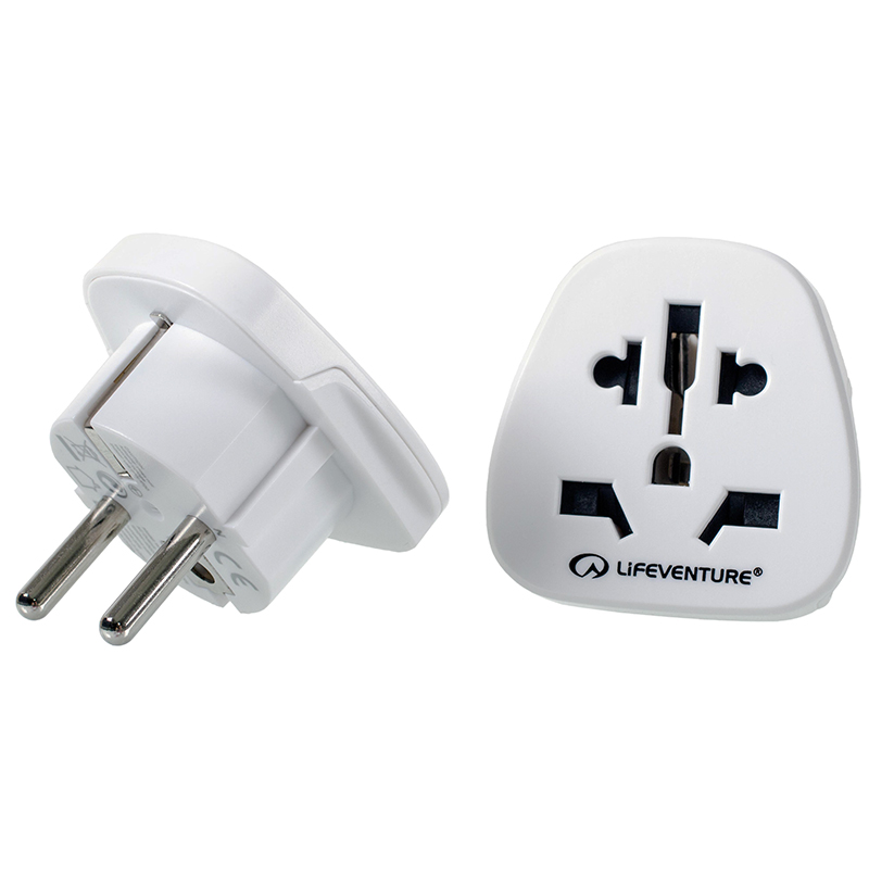 Lifeventure cestovní adaptér World to Europe Travel Adaptor