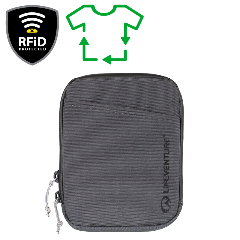 Lifeventure cestovní pouzdro na krk RFID Travel Neck Pouch